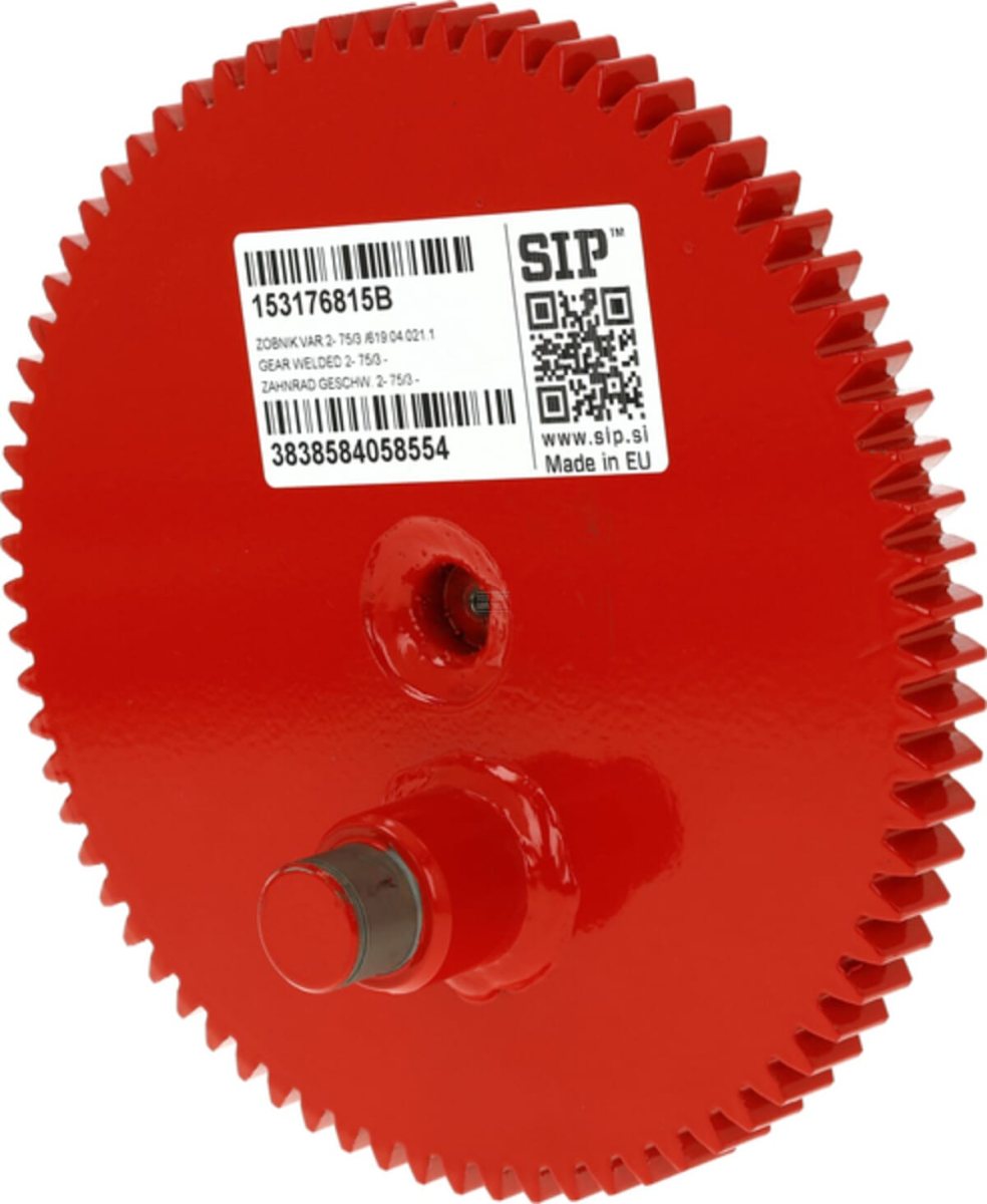 Зъбно колело 124 мм SIP.SI KS-1038007