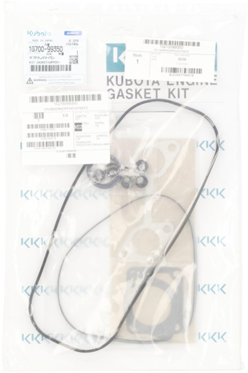 Комплект гарнитури Kubota KS-1060439