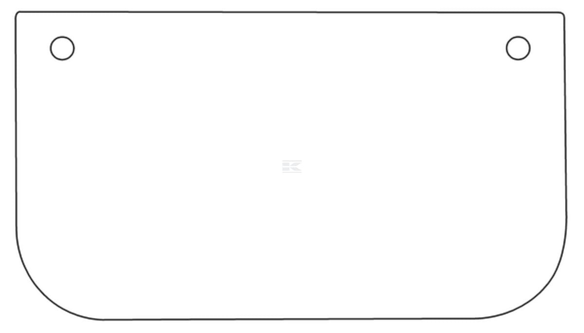 Стъкло за кабина 825 × 470 мм 20Y-53-11601