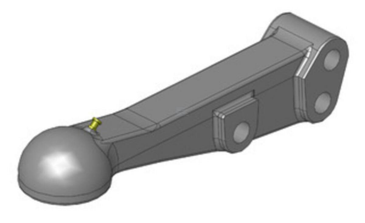 Теглително ухо 542 мм KS-2013767